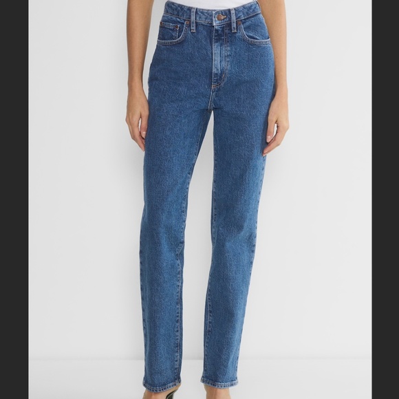 Denim Forum Rowan Super Hi-rise Straight Jean 26 - Picture 1 of 13